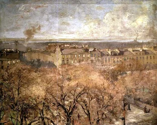 Heriot Row, Edimburgo (óleo sobre tela)
