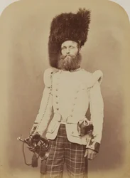 Baterista John Rennie, 72º (Duque de Highlanders de Albany) Regimento de Pé