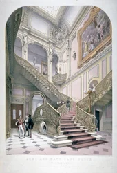 O Army and Navy Club, Pall Mall, Westminster, Londres, 1853