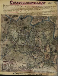 Batalha de Chancellorsville, Virgínia, 2 e 3 de maio de 1863 LOC gvhs01.vhs00299