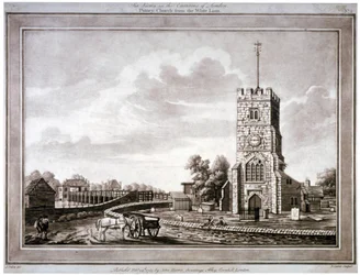 Igreja de Santa Maria, Putney, Wandsworth, Londres, 1783.