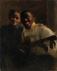 Dois músicos negros