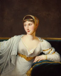 Retrato da Princesa Pauline Borghese, esposa do General Leclerc (óleo sobre tela)