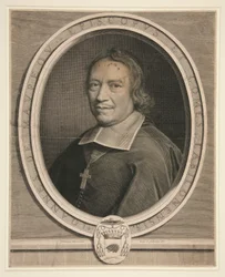Retrato de Jean de Maupeou, Bispo e Conde de Chalons-sur-Saone
