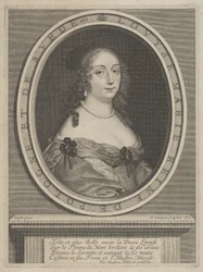 Retrato de Luísa Maria, rainha da Polónia e da Suécia