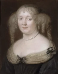 Retrato de Marie de Rabutin-Chantal, Marquesa de Sévigné 1626-1696, ca 1665.