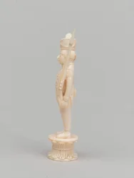Peão branco, peça de xadrez, Índia