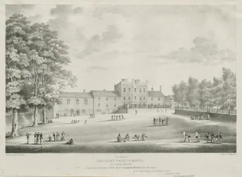 Sedgley Park School: gravura, novembro de 1838 (impressão)