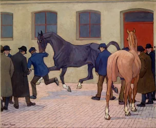 Exibindo em Tattersalls, c1919