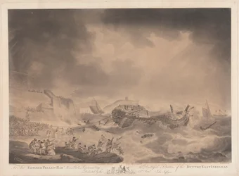 A situação de angústia do Dutton East Indiaman