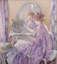 O Quimono Violeta, ca. 1910.