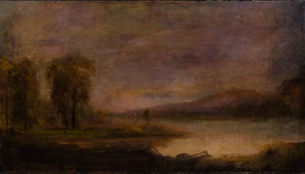 Paisagem com lago