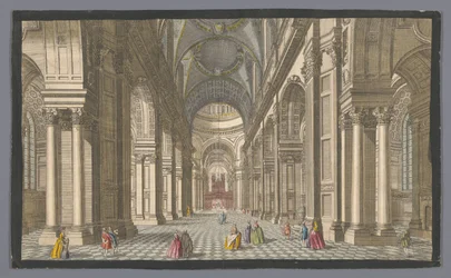 Vista do interior da Catedral de St Paul