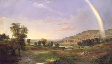 Paisagem com arco-íris, 1859.
