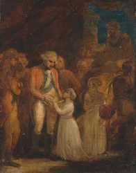 Os Dois Filhos de Tipu Sahib, Sultão de Mysore, sendo Entregues como Reféns ao General Cornwallis