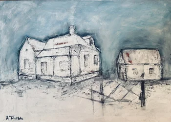 Casas rústicas de inverno