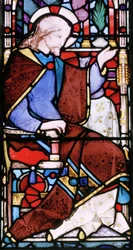 Pregação de Cristo, c.1866 (vitral)