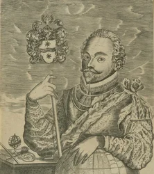 Retrato de Sir Francis Drake, 1628.