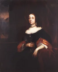 Elizabeth Cromwell, nascida Bourchier, a Protetora, c.1654-58 (óleo sobre tela)
