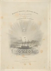 Página de título: Antiguidades Provinciais e Cenário Pitoresco da Escócia, Volume II