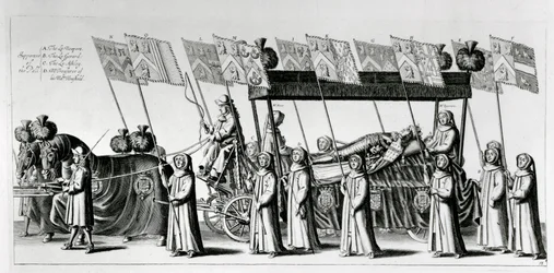 Funeral de estado de George Monck, 1o duque de Albemarle, 1671