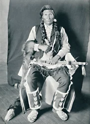 Um índio sahaptin, 1912