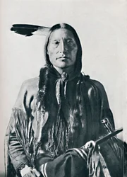 Um índio Algonquin, 1912