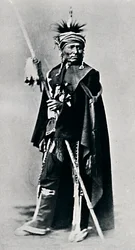 Um Algonquin corajoso, 1912
