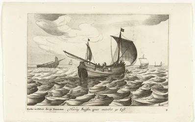 Compras de arenque
Haring Buyssen groot omtrent 40 Last / Buche ou Flibot de 40 Tonneaux (título sobre o objecto)
Tipos de navios holandeses, 1627 (título da série)
Navires Diversos Don ton se sert dans les Provinces Unies / Icones Variarum Navium Holla