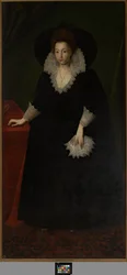 Frances Walsingham, esposa de Sir Philip Sidney, c.1570-1632 (óleo sobre tela)