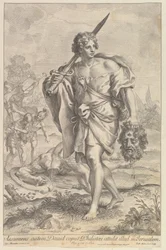 Davi com a Cabeça de Golias, 1680-1743.