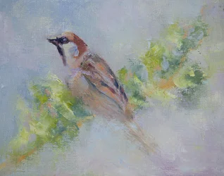 P. Domesticus, 2014 (óleo sobre tela)