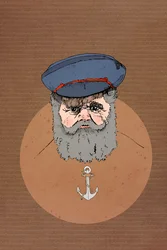 Salty Sailor, 2022 (digital)