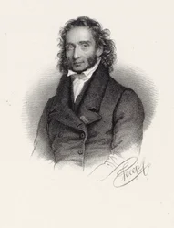 Retrato de Niccolò Paganini 1782-1840, 1830.
