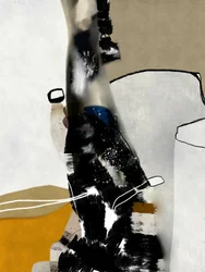 Composição abstrata arrojada