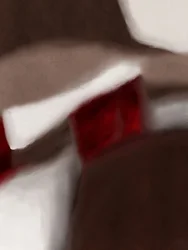 Contraste em vermelho vivo