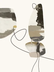 Formas abstratas orgânicas