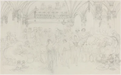 Interior: Dancing Girls Entretendo Chieftains
