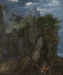 The Crayfish Fishers, c.1608 (óleo sobre tela)