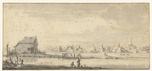 Vista de Sloterdijk, perto de Amsterdã