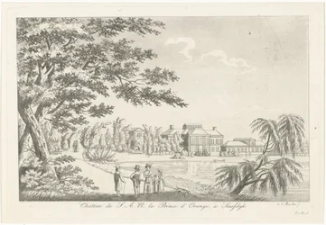 Vista do Palácio Soestdijk