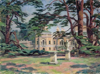 Chiswick House (óleo sobre tela)