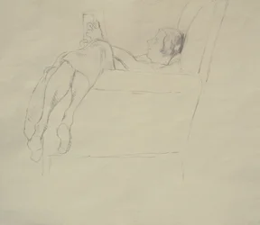 Leitura de Nina Hamnett, c.1917