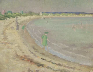 Praia de Studland, 1911