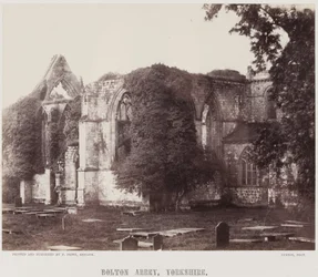 Bolton Abbey, Yorkshire, c.1857 (estampado em albúmen)