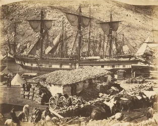 Porto de Balaclava, o cais do gado