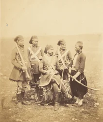 Ismail Paxá e acompanhantes