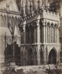 Catedral de Lincoln: o pórtico da Galiléia