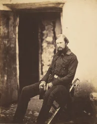 Tenente-coronel Príncipe Eduardo de Saxe Weimar.