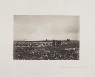 Oficiais à procura em Cathcarts Hill, 1855.